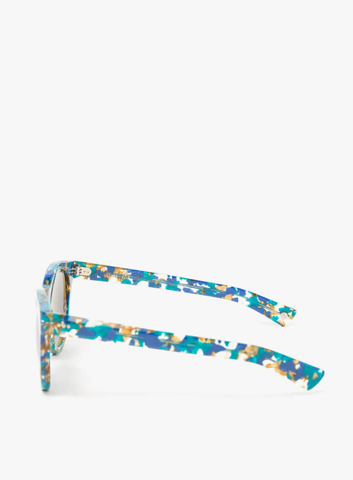 Bevelled Round Sunglasses Bevelled Round Sunglasses