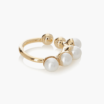 Crystal trap cuff bracelet